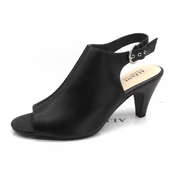 ALFANI Womens NEW Jalenne Peep-Toe Sling Back Bootie Pumps / Size 11 - Picture 2 of 9